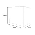 Gerätehaus aus Metall 201x121cm Basic XS für den Garten Verkauf