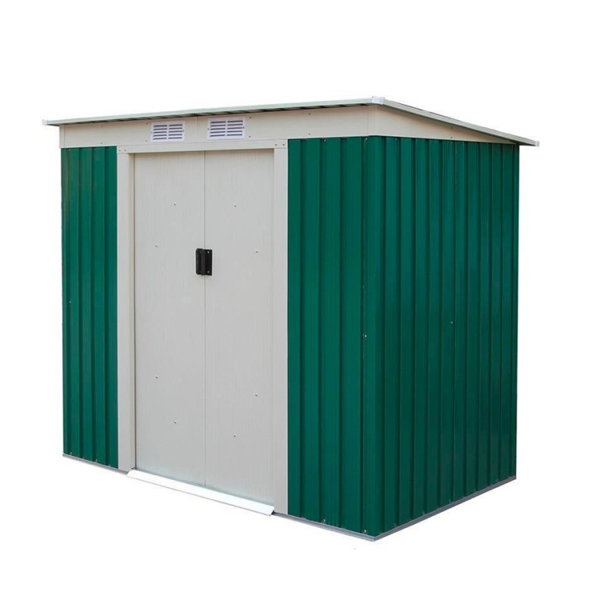 Gerätehaus aus Metall 201x121cm Basic XS für den Garten Aktion Gerätehaus aus Metall 201x121cm Basic XS für den Garten Aktion