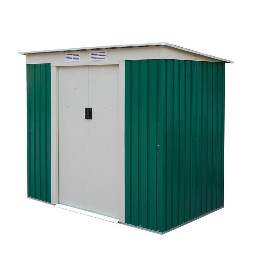 Gerätehaus aus Metall 201x121cm Basic XS für den Garten