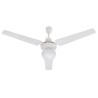 Moderner Deckenventilator Weiß 3 Flügel 120cm mit Licht 70W Hitz Aktion