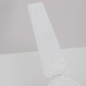 Moderner Deckenventilator Weiß 3 Flügel 120cm mit Licht 70W Hitz Verkauf
