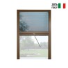 Plissee-Insektenschutz 110x160 cm universell, verschiebbar für Fenster Melodie L Rabatte