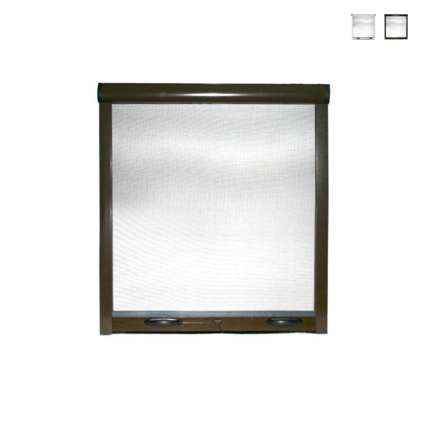 Rollo-Moskitonetz für Fenster 140x170cm, Universal-Kit Easy-Up V Aktion