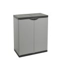 Tord Mehrzweck-Gartenschrank aus Harz mit 2 Türen und Regal Angebot