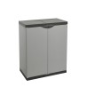 Tord Mehrzweck-Gartenschrank aus Harz mit 2 Türen und Regal Angebot