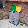 Müllsackhalter für Mülltrennung 80/110 L Mr.B Rabatte