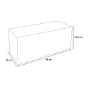 Außenaufbewahrungsbox mit 3 Mülltrennsäcken Clear Angebot