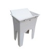 Außenwaschbecken mit Waschbrett 59x41x75 cm Jo Angebot