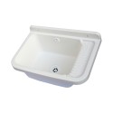 Waschbecken für Außenbereich Wandmontage aus Harz 50x35x24cm Sink 50 Angebot
