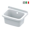 Wandwaschbecken aus Harz für Wäsche Garten 39x39x24cm Sink 40 Verkauf