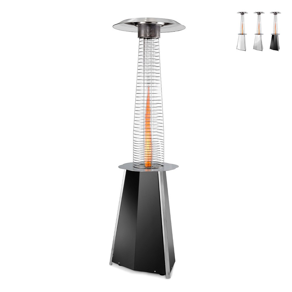 Gasterrassenheizer mit Tisch Solflame - Für Bar und Restaurant geeignet, LPG-Betrieb