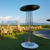 Gasterrassenheizer mit Tisch Solflame - Für Bar und Restaurant geeignet, LPG-Betrieb Maße