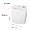 Aktenvernichter für Zuhause & Büro, Streifenschnitt 3,9mm Pure 120 HSM Auswahl
