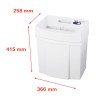 Aktenvernichter für Zuhause & Büro, Streifenschnitt 3,9mm Pure 120 HSM Auswahl