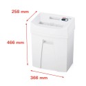 Aktenvernichter Streifen 3,9mm für Zuhause & Büro Pure 220 HSM Modell