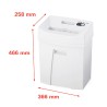 Aktenvernichter Streifen 3,9mm für Zuhause & Büro Pure 220 HSM Modell
