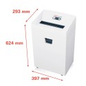 Aktenvernichter Büro 11 Blatt 1,9 x 15mm Pure 420 HSM Modell