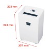 Aktenvernichter Büro 11 Blatt 1,9 x 15mm Pure 420 HSM Modell