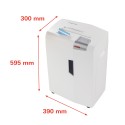 Büro-Aktenvernichter Papier- und CD-Schredder 13 Blatt 4 x 37mm X13 Shredstar HSM Modell