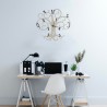 Handgefertigte Wanduhr Metall Baum des Lebens 60x55cm Ceart Katalog