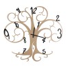 Handgefertigte Wanduhr Albero Della Vita Big 80x75cm Ceart Auswahl
