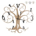 Handgefertigte Wanduhr Albero Della Vita Big 80x75cm Ceart Aktion