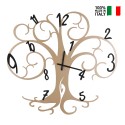 Handgefertigte Wanduhr Albero Della Vita Big 80x75cm Ceart Rabatte