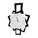 Moderner handgefertigter Wanduhr für Wohnzimmer Quadri Ceart Katalog