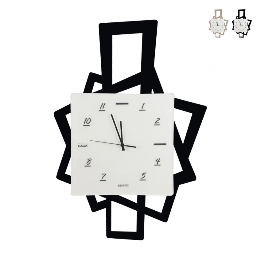Moderner handgefertigter Wanduhr für Wohnzimmer Quadri Ceart Aktion Moderner handgefertigter Wanduhr für Wohnzimmer Quadri Ceart Aktion