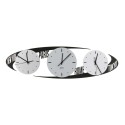 Moderne Wanduhr mit Zeitzonenanzeige der Hauptstädte Ceart Angebot