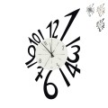 Moderner Wanduhr aus Metall Handgefertigt mit Zahlen Ceart Aktion
