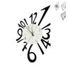 Moderner Wanduhr aus Metall Handgefertigt mit Zahlen Ceart Aktion
