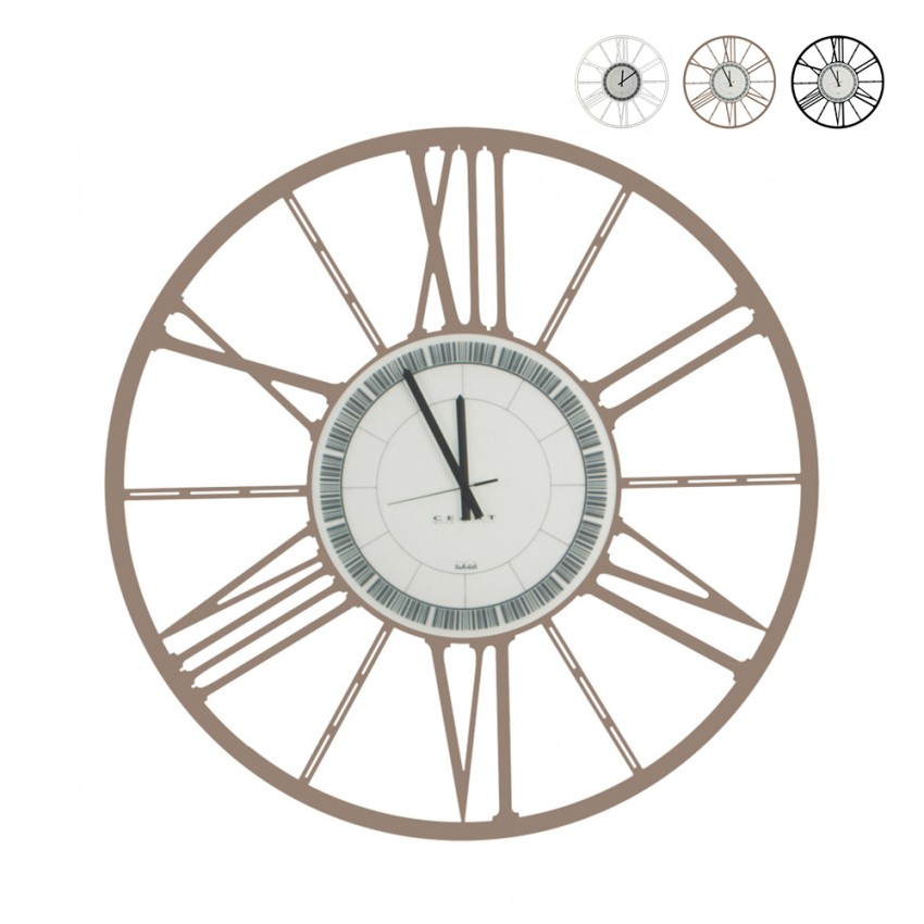Moderne klassische industrielle Wanduhr rund 80cm Ruota Ceart Aktion Moderne klassische industrielle Wanduhr rund 80cm Ruota Ceart Aktion
