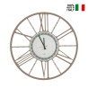 Moderne klassische industrielle Wanduhr rund 80cm Ruota Ceart Rabatte