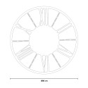 Moderne klassische industrielle Wanduhr rund 80cm Ruota Ceart Kosten