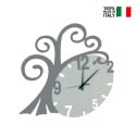 Moderner handgefertigter Wandmetalluhr Ramo Della Vita Ceart Sales