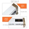 Bodenstehender Heizkonvektor 2200W mit Fernbedienung Way L Angebot
