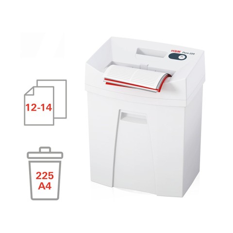Aktenvernichter Streifen 3,9mm für Zuhause & Büro Pure 220 HSM Aktion