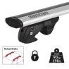 Universelle Dachträger für Autos mit erhöhter Reling Menabò Jackson XL Silber Angebot