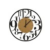 Große runde Wanduhr 60cm modern Ilenia Ceart Auswahl