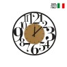 Große runde Wanduhr 60cm modern Ilenia Ceart Rabatte