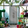 Wasserdichter Gartenschrank mit 4 Regalböden Gulliver Alto XL Keter Verkauf