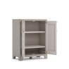 Gartenschrank für die Waschküche mit 2 verstellbaren Einlegeböden Gulliver Basso XL Keter Sales