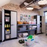 Garten-Außenschrank mit 5 Regalböden, grau-schwarz, Titan Alto XL Keter Sales