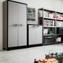 Garten-, Keller- und Waschraumschrank mit 2 Einlegeböden Titan Basso XL Keter Sales