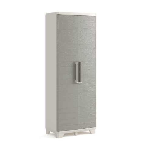 Outdoor-Lagerschrank 3 Regale Holz-Effekt Wood Grain Keter Aktion