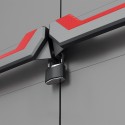 Garten-Schrank mit 3 verstellbaren Regalböden, vielseitig verwendbar, Outdoor Stilo Alto Keter Rabatte