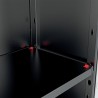 Garten-Schrank mit 3 verstellbaren Regalböden, vielseitig verwendbar, Outdoor Stilo Alto Keter Lagerbestand