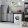 Garten-Schrank mit 3 verstellbaren Regalböden, vielseitig verwendbar, Outdoor Stilo Alto Keter Modell