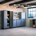 Garten-Schrank mit 3 verstellbaren Regalböden, vielseitig verwendbar, Outdoor Stilo Alto Keter Eigenschaften